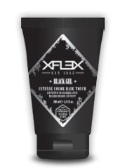 <b>XFLEX<br>Black gel</b><br><p style="font-size:0.7em">Fekete formázó zselé</p>